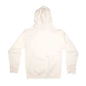 Eibach Bone White Pullover Hoodie - Center Red Logo