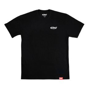 Eibach Youth Black T-Shirt - Engineered to Win Logo