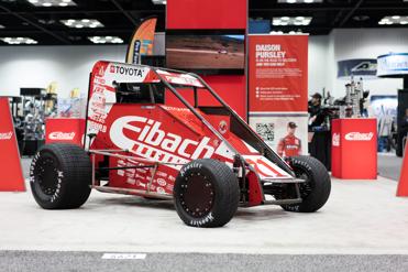 Midget Racecar on Eibach Race Spring System