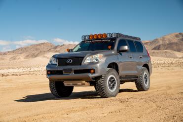 Lexus GX with Eibach Load Leveling System